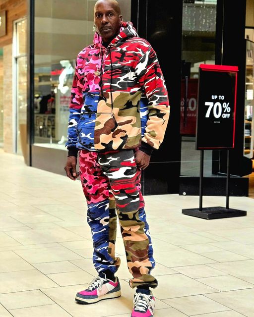 Multi color Camo Outfit